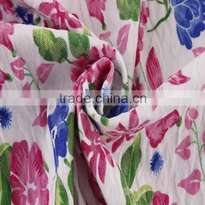 100% Cotton Poplin Fabric China Supplier Printed Flower Designes Use for Garments thumbnail-4