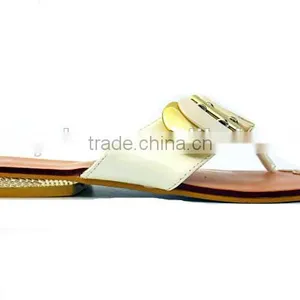 Fashion Design Comfortable Lady Fancy Flat Slipper Flip Flop thumbnail-1