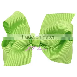 Lavender Shabby Satin Ribbon Hair Bow- Garment Bow Accessories- Shoes Bow Decorate- Lady's Bow Accessories thumbnail-3