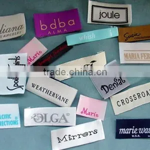 High Quality Custom Woven Mai Label & Size Label for Clothing Quality Choice thumbnail-1