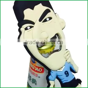2016 Soft Pvc Open Beer Bottle With Fridge Magnet thumbnail-1