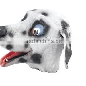Full Head Rubber Latex Animal Zoo Masks Safari Fancy Dress Costume Group Party MK061 thumbnail-1