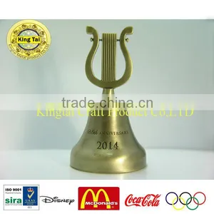 Newest Design Promotionals Gifts Custom Antique Dinner Bell Decorative Souvenir Bell thumbnail-1