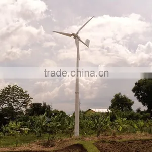 TOP! 1kw 2kw 3kw 5kw 10kw 20kw 25kw 30kw Wind Turbine for Home, off Grid/on Grid Wind Generator 3kw Wind Power Generator thumbnail-1