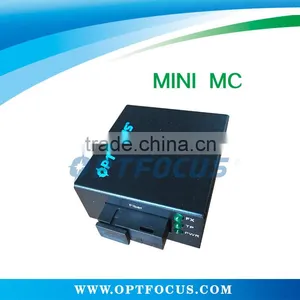 10/100M Mini Size 1310&1550nm Single Fiber SM 20Km SC Media Converter thumbnail-1