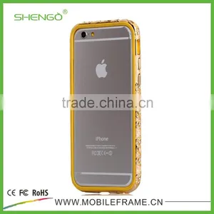 Funky Metal Frame/TPU Inlaid Phone Case thumbnail-3
