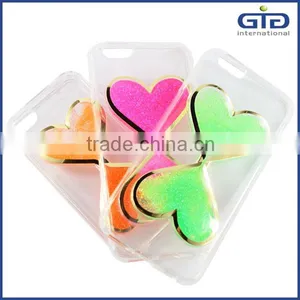[GGIT] Clear Quicksand Glitter Star Case Liquid Sand Mobile Phone Case For Iphone 6 thumbnail-1