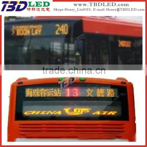 High Definition LED Car Display,message Running Screen Led Bus Sign thumbnail-1
