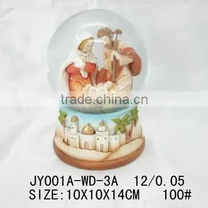 Wholesale Religious Snow Globe Resin Water Ball Decoration thumbnail-1