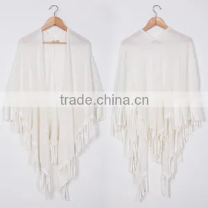 2016 Fashion Short Style Coat White for Women in Guangzhou thumbnail-6