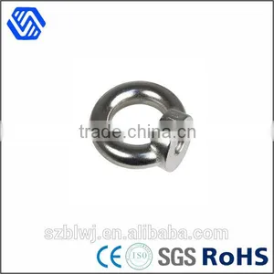 Galvanized Carbon Steel Drop Forged Lifting Din 582 Eye Nut thumbnail-3