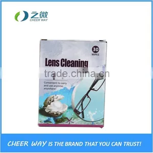 30pcs Lens Clean Wet Wipes Lens Wipes Eyeglasses Cleaning Paper thumbnail-1