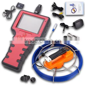Pro 20m 12 LED Endoscope Borescope Sewer DVR 3.5" Pipe Inspection Camera System thumbnail-6