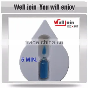 Promotional 5min Plastic Mini Sand Shower Timer thumbnail-1