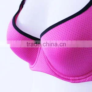 Custom Made Yoga Sport Popular Running Bra Plain Sport Bra thumbnail-2