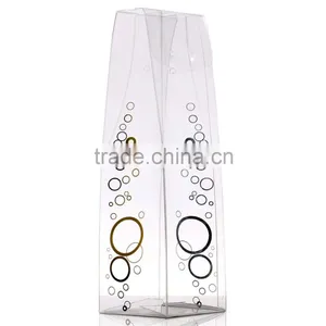 Plastic Clear Box PVC Box Packaging Box Plastic Packaging Box Clear Wine Glass Packing Box thumbnail-2