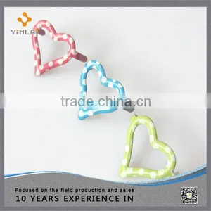 Metal Heart Shaped Brads thumbnail-1