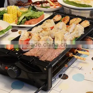 Smokeless Electric Heating Barbecue Stove, Korean Barbecue Pot, Skewers Stove, Household Barbecue Machine, Oven BBQ thumbnail-1