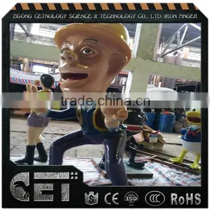 Fiberglass Figures Sculpture Fiberglass Statue Shopping Street Decoration thumbnail-2