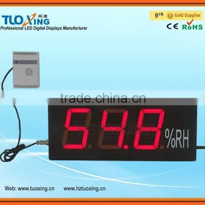 4 Inch 3 Digits LED Indoor Humidity Monitor thumbnail-2