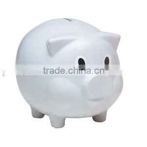 China Wholesale Colorful Plastic Lovely Piggy Saving Pot Money Bank Box for Sale thumbnail-5