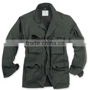 Mens Vintage Military Style Jacket thumbnail-1