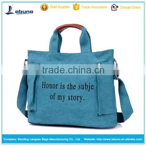 Women's Casual Canvas Top-Handle Bag Shoulder Bag thumbnail-1
