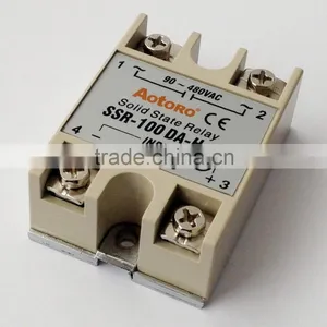 SSR-100DA-H Solid State Relay Industrial Single Phase Supplier thumbnail-1
