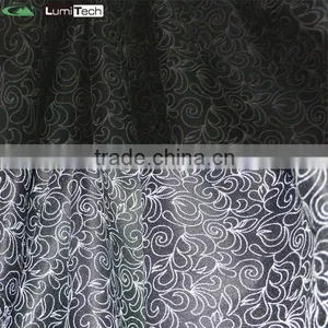 Grape Pattern Reflective Printing T/C Woven Print Fabric Reflective Waist Coat thumbnail-2
