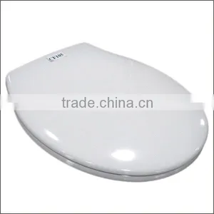 Bathroom Toilet Seat Cover With Soft Close Function Fits Most WC Pans thumbnail-1