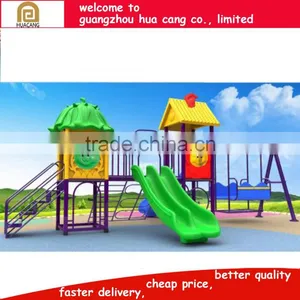 H30-1155 Nature Theme Outdoor Playground Middle Size Happy Animal Theme Playground Outdoor thumbnail-1