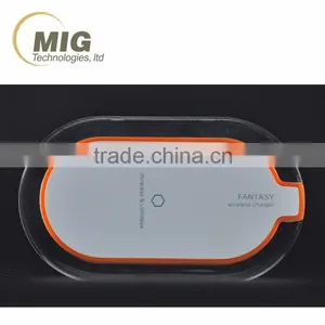 QI Wireless Charger Transmitter Pad for IPhone 4 5 6, 3 Coils Portable Charger for Samsung HTC MI Cell Phone thumbnail-6