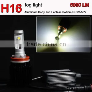 5000lumen LED Bulbs Waterproof Led Fog Light for Nissans Qashqai thumbnail-1