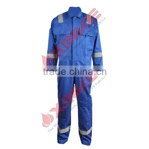 China Supplier FR Cotton Industrial Boiler Suit With Reflective Tapes thumbnail-1