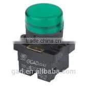 GB2-EV63 CNGAD GB2 Series Green Directness Button Switch With Pilot Light thumbnail-1
