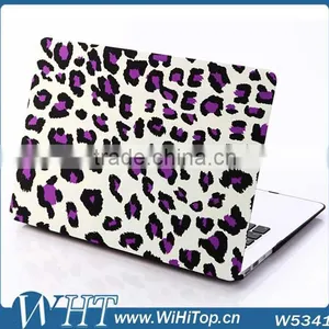China Products Supplier China SuppIier Leopard Matted Frosted Printing Case Cover for Macbook Air Pro Retian11'' 13'15'' thumbnail-1
