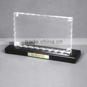 Customized High Grade Clear Acrylic Simple Advertising Block thumbnail-2