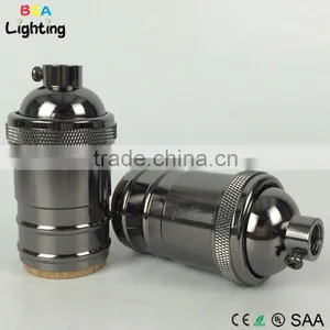 CE E27 Brass Vintage Edison Pendant Light Socket For DIY Ceiling Light thumbnail-2