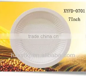 Biodegradable Disposable Tableware Eco-friendly 7'' Cake Plate thumbnail-1