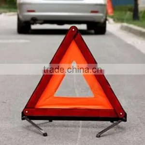 Emergency Road Safety High Visibility Reflective Warning Triangle thumbnail-1