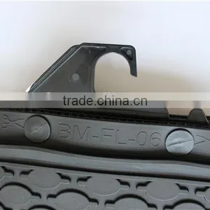 Interior Black Front & 2nd Seat Inner Floor Mat Liners Fit for BMW E39 thumbnail-2