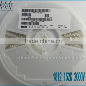 Capacitors GRM43DR73D152KW01L 2000V 1500PF 1812 NEW thumbnail-2