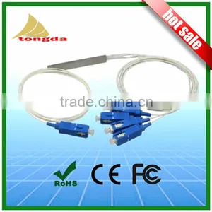 ATD-1004 PLC Splitter 1:4 Steel Tube SC UPC APC thumbnail-1