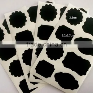 New Design Different Shape Removable Chalkboard Pvc Sticker/transparent Pvc Sticker thumbnail-1