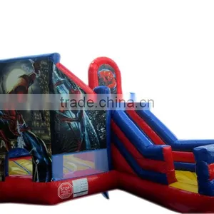 Lanqu Inflatable Best Bounce House Spiderman thumbnail-1