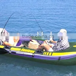 3 People Inflatable Fishing Boat for Sale thumbnail-5