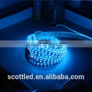 120leds/m 5050 SMD RGB LED Flexible Strip, DC12V/24V Input, 5m/roll, Waterproof IP20/IP65/IP67 thumbnail-2