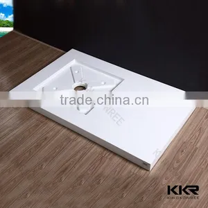 Shenzhen Kkr Hot Selling Solid Surface Shower Tray for Sale thumbnail-5