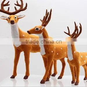 Simulated Deer Fabric Christmas Decor thumbnail-1