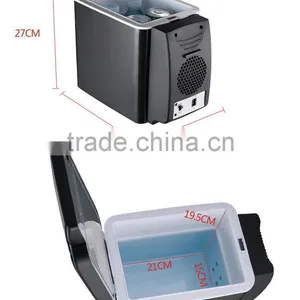 6L Portable Electric 12 Volt Small Mini Fridge Car Refrigerator Cooler and Food Warmer thumbnail-3